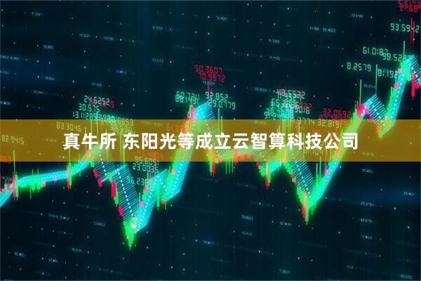 真牛所 东阳光等成立云智算科技公司